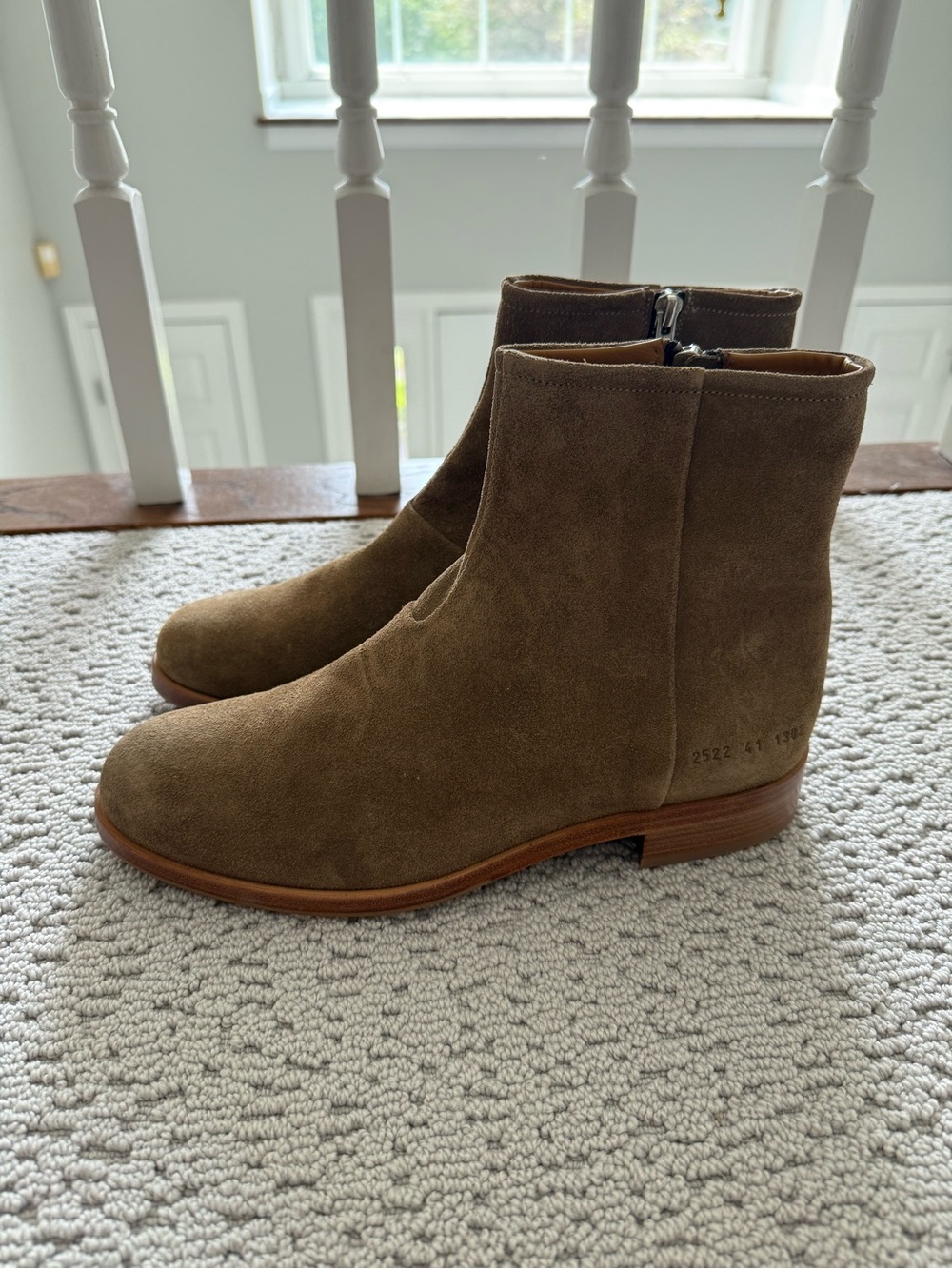 Common Projects Men’s Suede Zipper Boot - NWT size 41